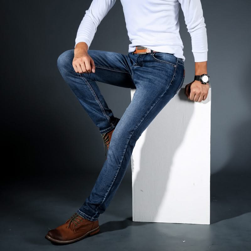 THEO STRETCH DENIM JEANS